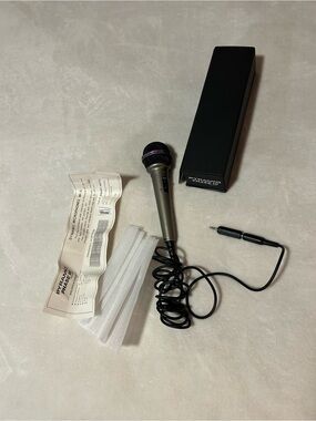retro pyramid phase iii dynamic microphone Cord vintage mic party karaoke sing